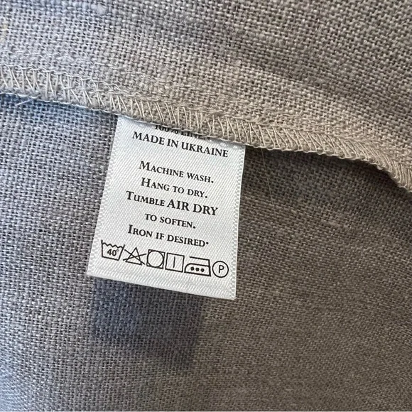 Crown Linen Designs Linen Trench Coat Beige Flax Size XS Classic Spring Chic - Picture 6 of 7